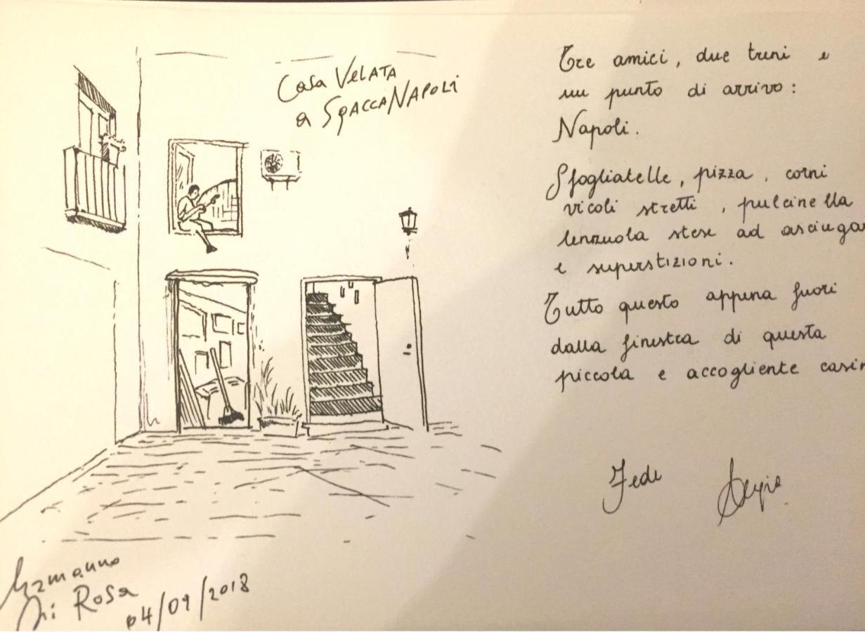 Casa Velata A Spaccanapoli Nápoles